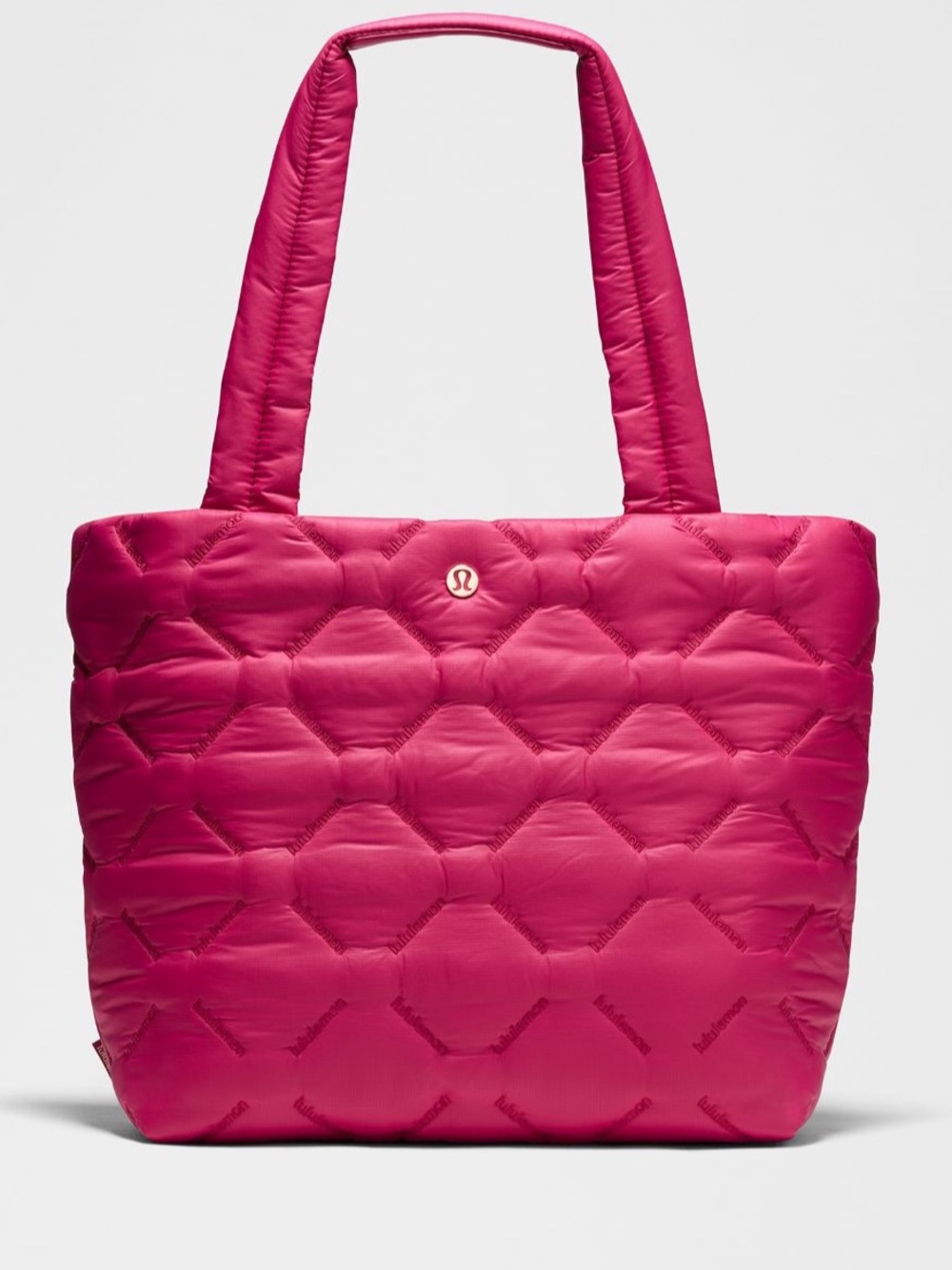 Lululemon Quilty Pleasures Tote Bag Medium 12L Berry Rumble NWT